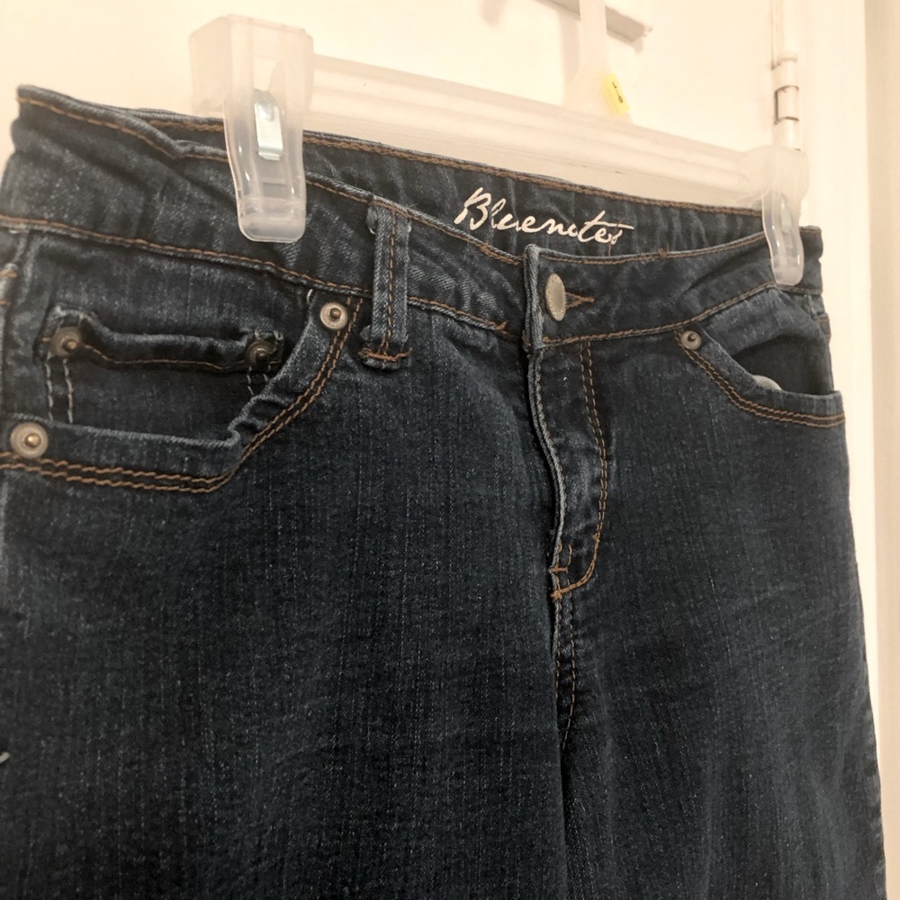 Low rise skinny Bluenotes jeans